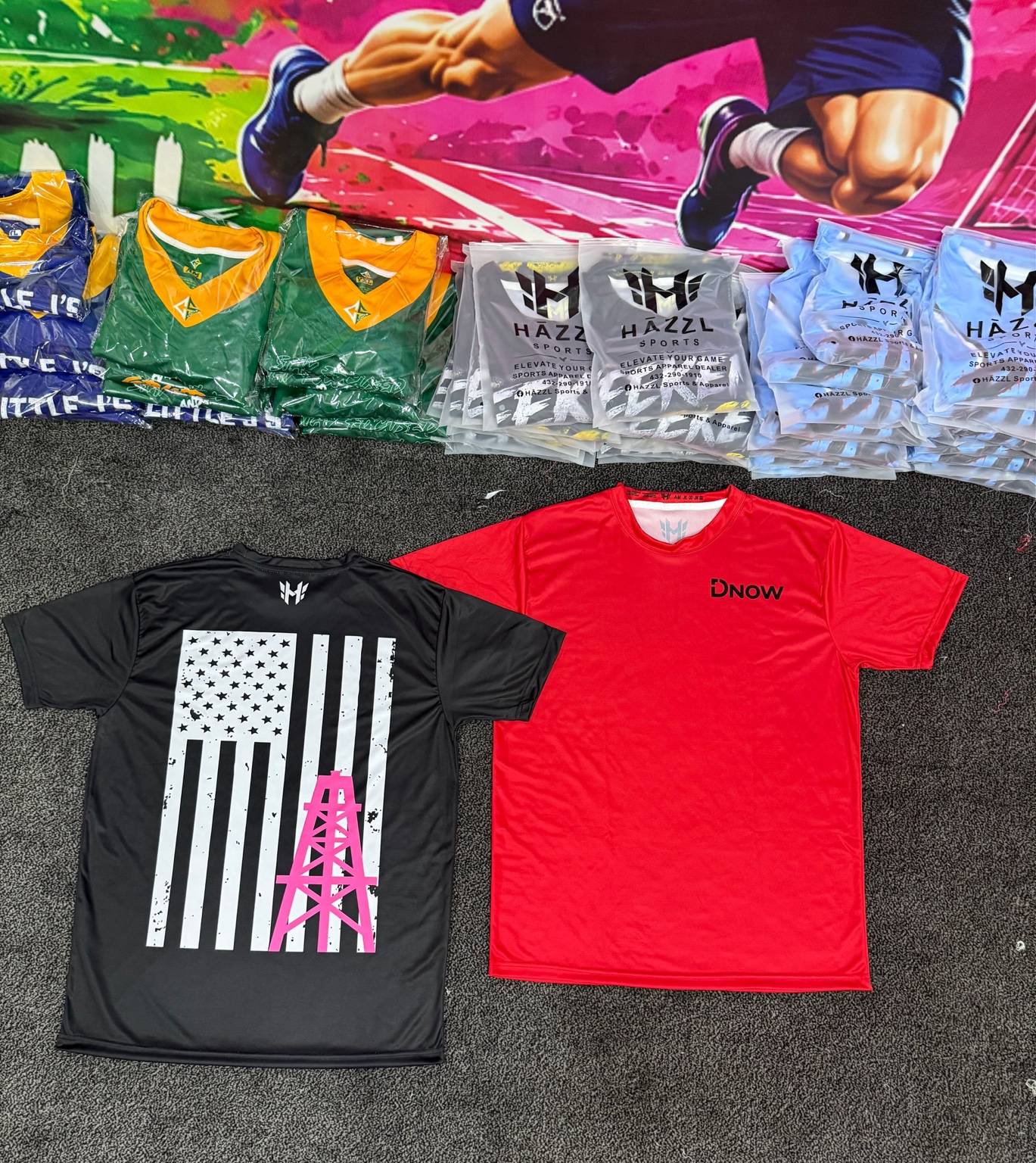 Custom team uniform